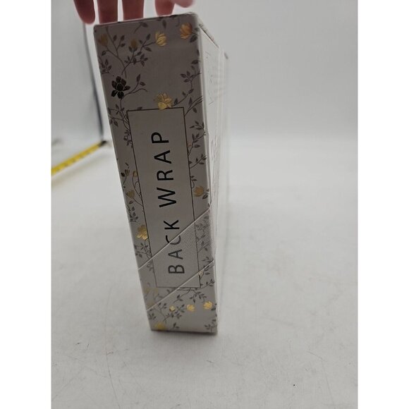 SPA Whimsy Back Wrap Lavender Aromatherapy White  new - Picture 3 of 5